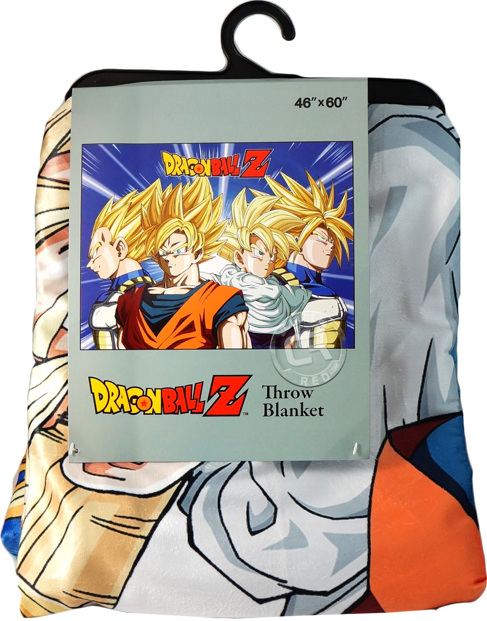 SEP172923 - DBZ SS3 GOKU & SS2 VEGETA SUBLIMATION THROW BLANKET - Previews  World