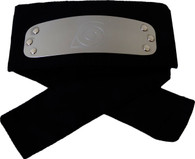 Naruto Shippuden: Konoha Leaf Village Logo Black Headband