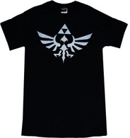 The Legend of Zelda: Triumphant Triforce Men's Black T-Shirt