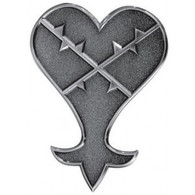 Kingdom Hearts: Heartless Pewter Lapel Pin 
