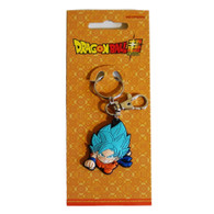 Dragon Ball Super: SD SSGSS Super Saiyan Goku Fist PVC Keychain