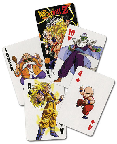 Dragon Ball Z: Playing Cards - Circle Red