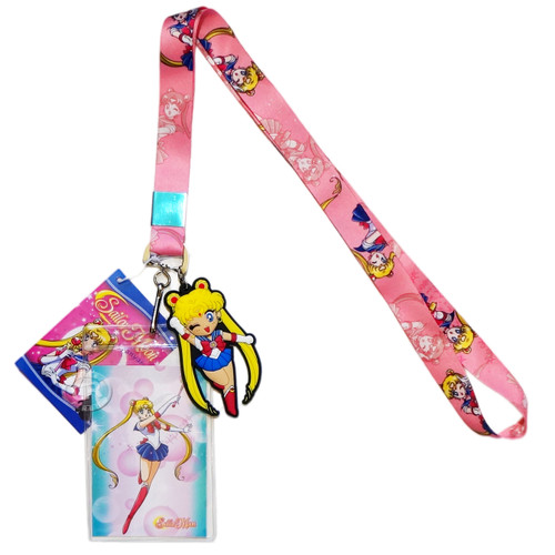 Sailor Moon: Sailor Mars Lanyard with Badge ID Holder & Charm