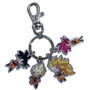 Dragon Ball Super: SD Goku Forms Metal Keychain