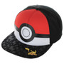 Pokemon Pokeball with Pikachu Youth Snapback Cap Hat