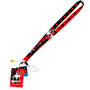 DC Comics Harley Quinn Lanyard with ID Badge Holder & PVC Soft Dangle Mallet Charm
