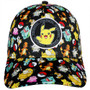 Pokemon All Over Print with Pikachu Patch Youth Adjustable Cap Hat