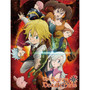 The Seven Deadly Sins: Meliodas Group Sublimation Throw Blanket