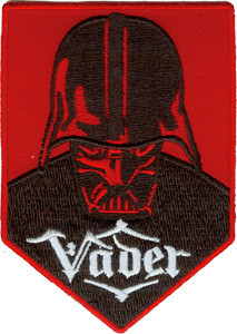 STAR WARS ダース・ベイダー エンブレムパッチ edit.2 Star Wars: Darth Vader Banner Patch - Circle Red