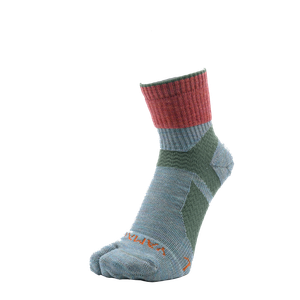 [20324] HIKERS ARCH SOCKS QUARTER 2TOE (5 pairs)
