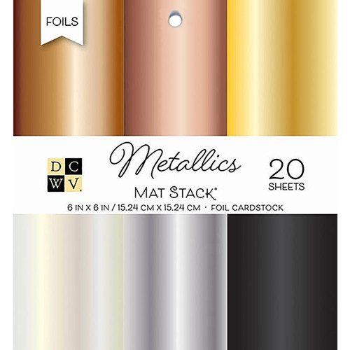 Metallics 6x6 Paper Pad