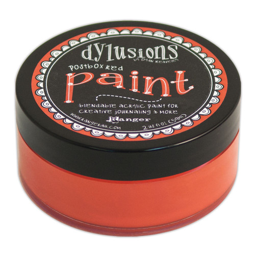 Dylusions Paint Postbox Red