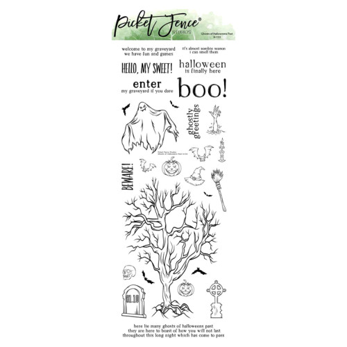 Ghosts of Halloweens Past Stamp Set