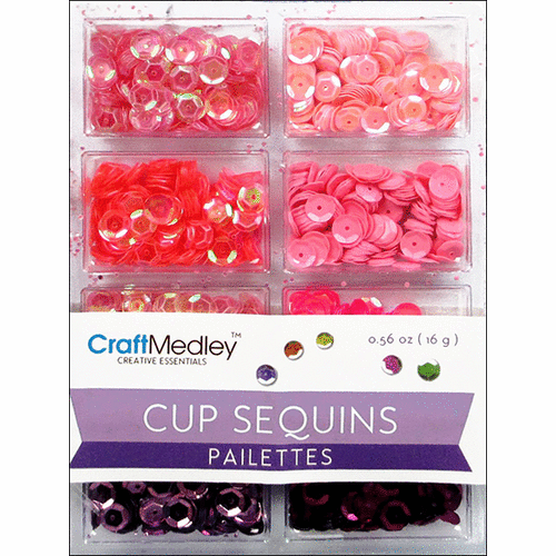 Princess Cup Sequins by Craft Medley