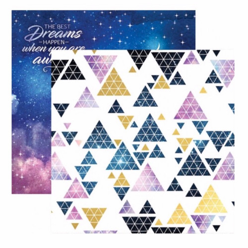 Night Sky 12x12 Double Sided Foil Paper by Paper House Productions