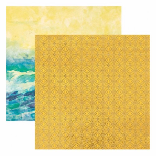 Sundrenched 12x12 Double Sided Foil Paper by Paper House Productions