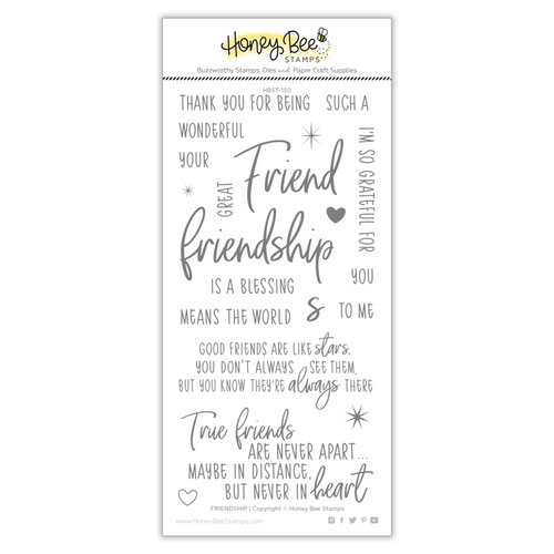 Friendship Stamp Set by Honey Bee Stamps