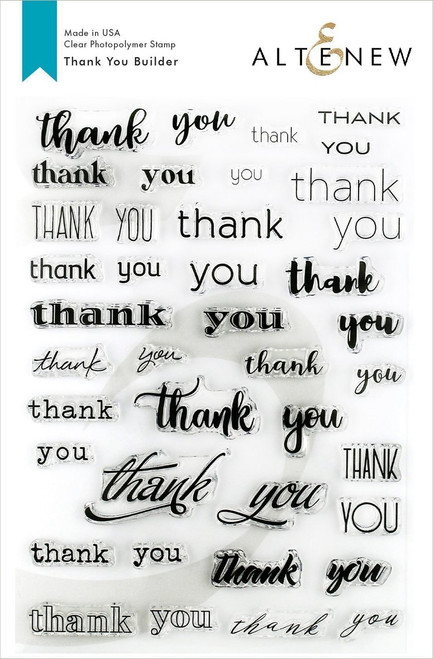 Thank You Builder Stamp Set by Altenew