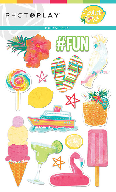 Squeeze in Some Fun Puffy Stickers