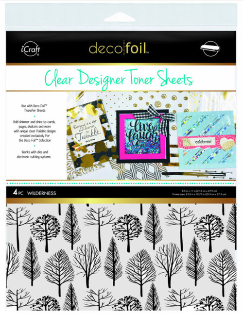iCraft Deco Foil Designer Toner Sheets - Wilderness