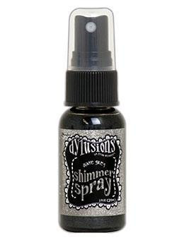 Dylusions Shimmer Spray Slate Grey, 1oz