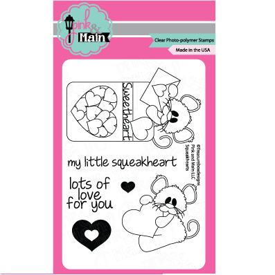 Squeakheart Clear 3x4 Stamp Set
