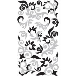 Silver Flourish by Sticko Stickers