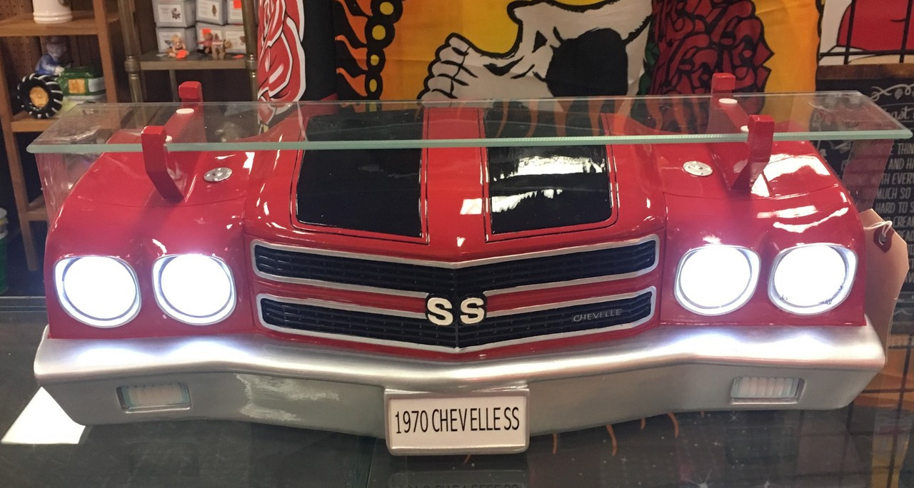 1970 Chevy Chevelle Ss Gm Chevrolet Front End Shelf With Working Headlights Man Cave Mall
