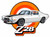 White Z28 Chevy Camaro Steel Sign 13.3” x 18.5” Man Cave Mall mancavemall.com