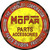 Mopar Parts Accessories Chrysler Parts Division Products Distressed Style Metal Sign 14 Round Man Cave Mall mancavemall.com