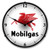 Mobilgas Pegasus Mobil gas Bright LED Clock wb man cave mall mancavemall.com