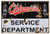 Oldsmobile Service Department Metal Sign Distressed Look 2 Sizes Available 1624 1830 Sturdy Aluminum Man Cave Mall mancavemall.com