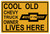 Cool Old Chevy Truck Owner Lives Here Metal Sign 3 Sizes Available 1218 1624 1830 Pinup Metal Sign  Man Cave Mall mancavemall.com