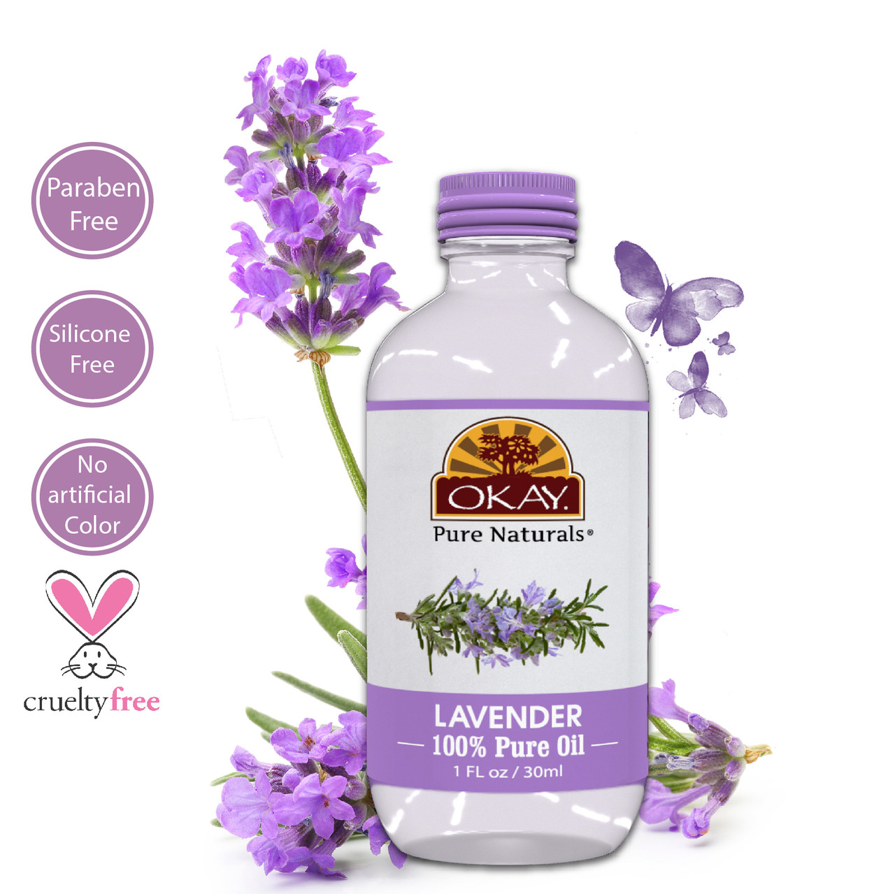 Cologne Pure Lavender n.1 - Natural essential oils - men & women