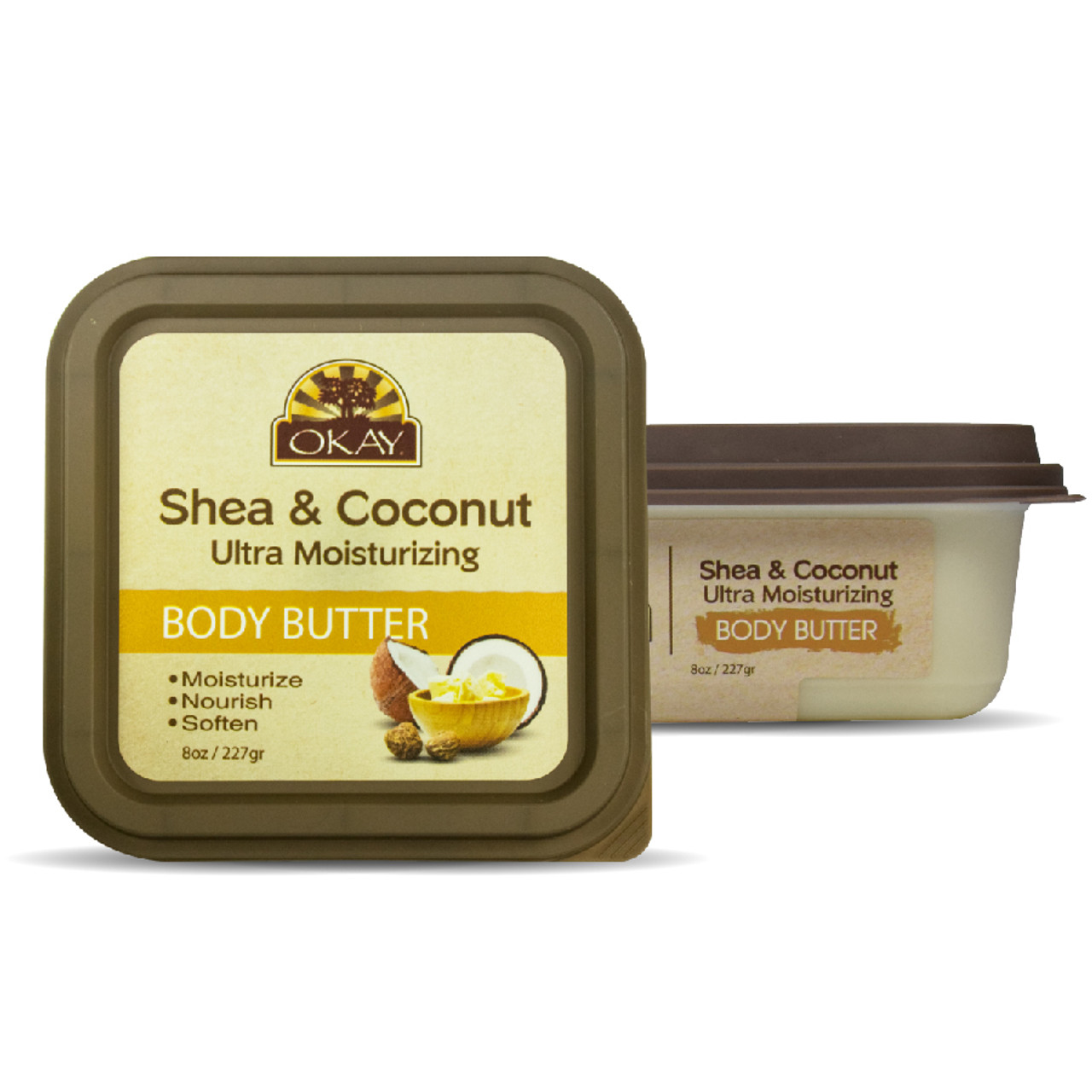 Shea Butter Body Oil - Baby Powder - Case (Qt 24) – Omololu