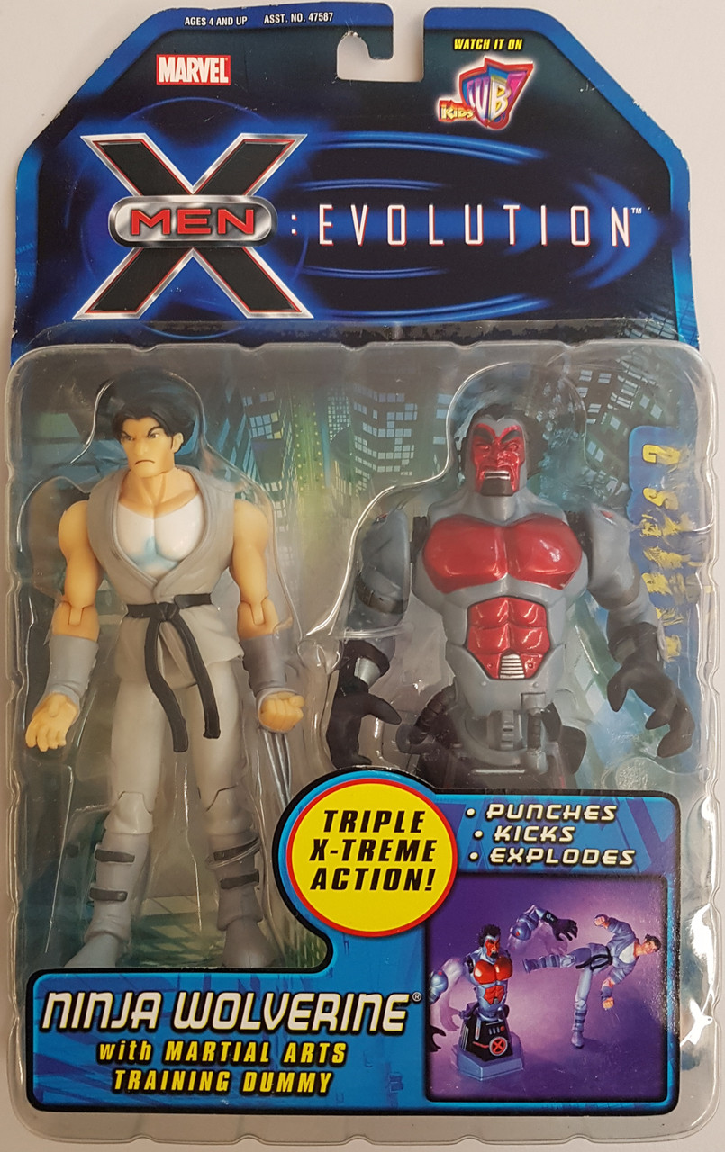 X-Men Evolution – Ninja Wolverine Action Figure - PB&J Comics