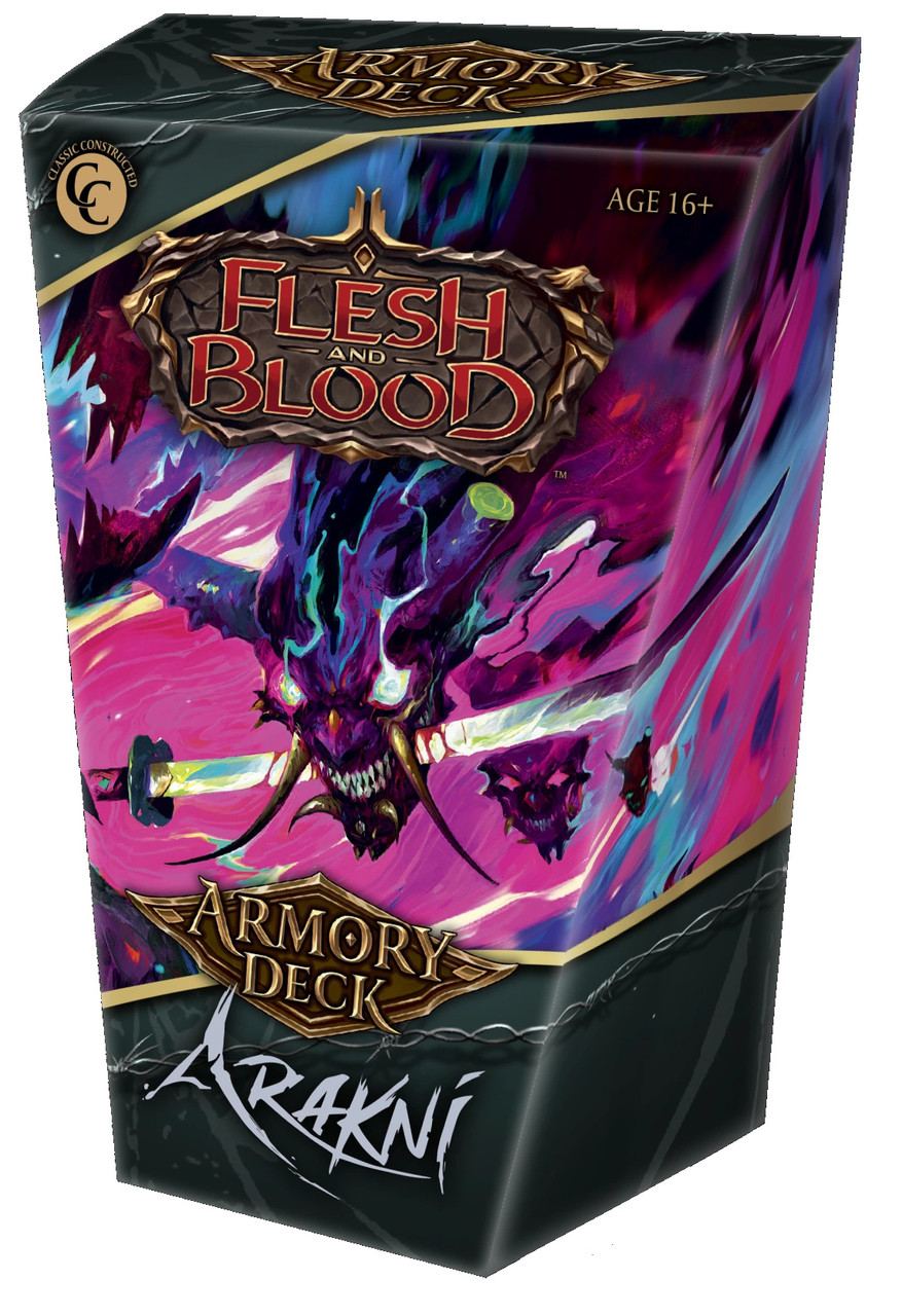 Flesh and Blood: Armory Deck - Arakni - PB&J Comics & Collectibles