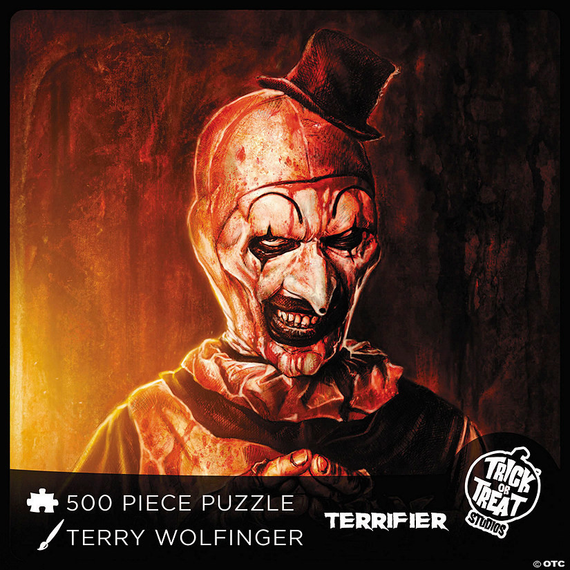 Terrifier: Art the Clown 500 Piece Jigsaw Puzzle - PB&J Comics
