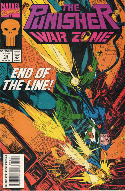 The Punisher War Zone 64 Page Annual Vol. 1 No. 1 1993 Marvel -  Israel