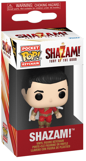 Funko Pocket Pop! DC: Shazam!: Fury of the Gods - Shazam! Keychain