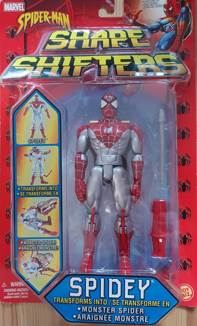 Marvel Shape Shifters - Spidey Action Figure