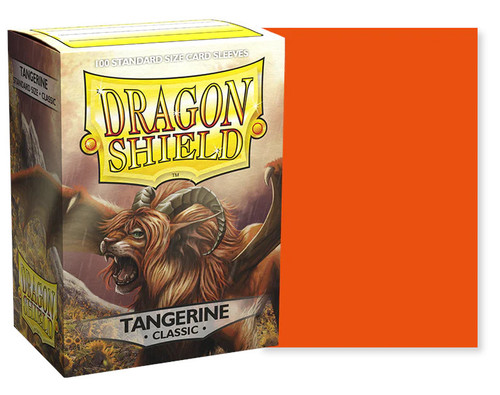 Dragon Shield Card Sleeves - Tangerine (Classic)