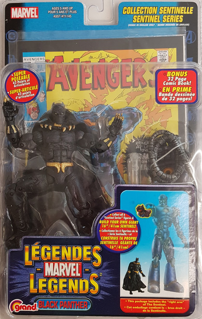 Marvel Legends - Sentinel Series: Black Panther Action Figure