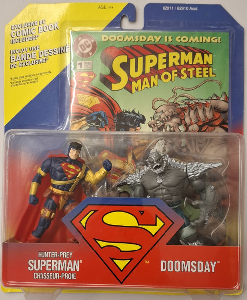 Superman: Man of Steel - Hunter-Prey Superman vs. Doomsday Action Figures