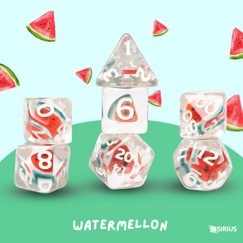 Fruit Slice Dice Set - Watermelon