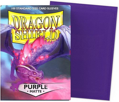 Dragon Shield Card Sleeves - Purple (Matte)