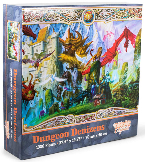 Dungeon Denizens 1000 Piece Jigsaw Puzzle