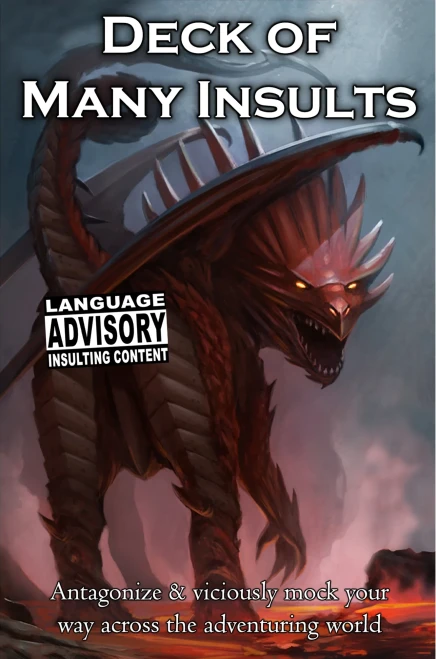 Deck of Many Insults