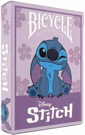 Bicycle Playing Cards - Disney's Stitch (Purple)