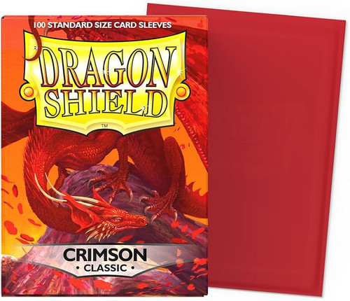 Dragon Shield Card Sleeves - Crimson (Classic)